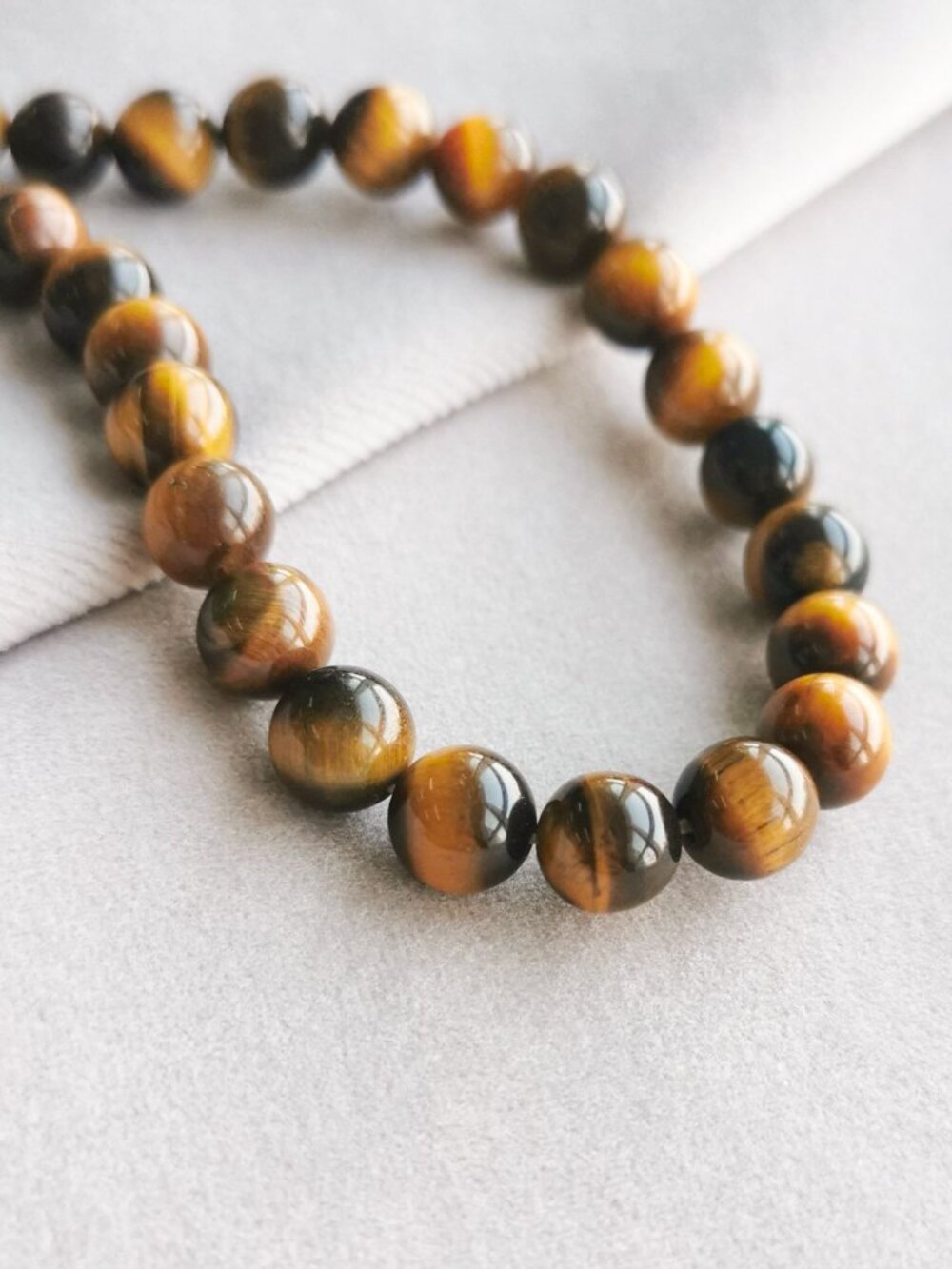 8mm | Yellow Tiger's Eye Round Beads DIY